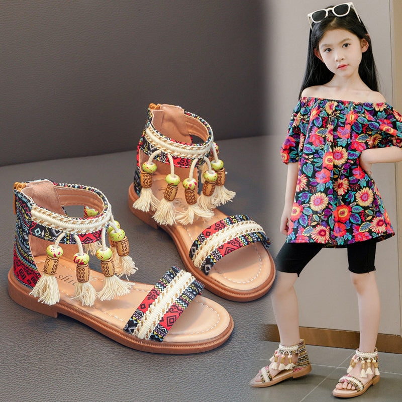 Retro Roman Sandalen für Kinder