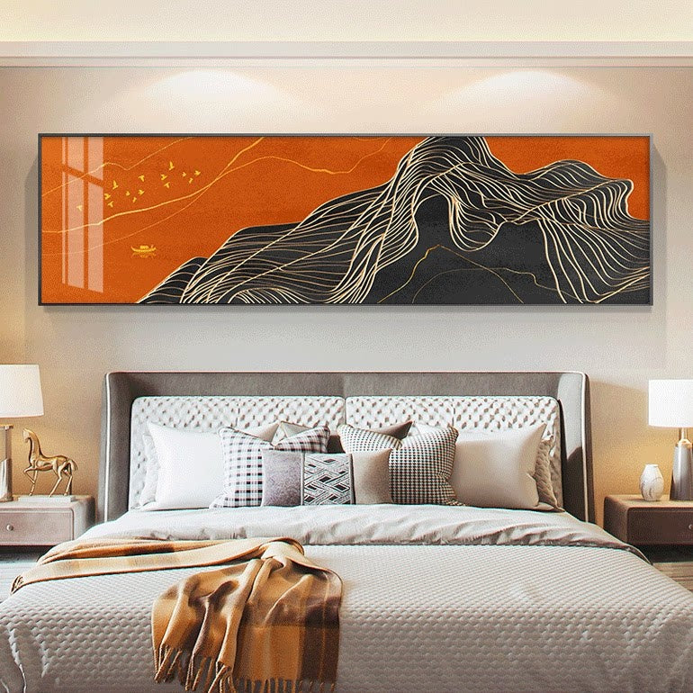 Wandbild im Nordik-Stil