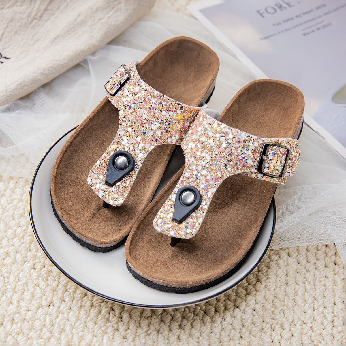 Pfingstrosa Flip-Flops – Bild 4 | LuxeStyle