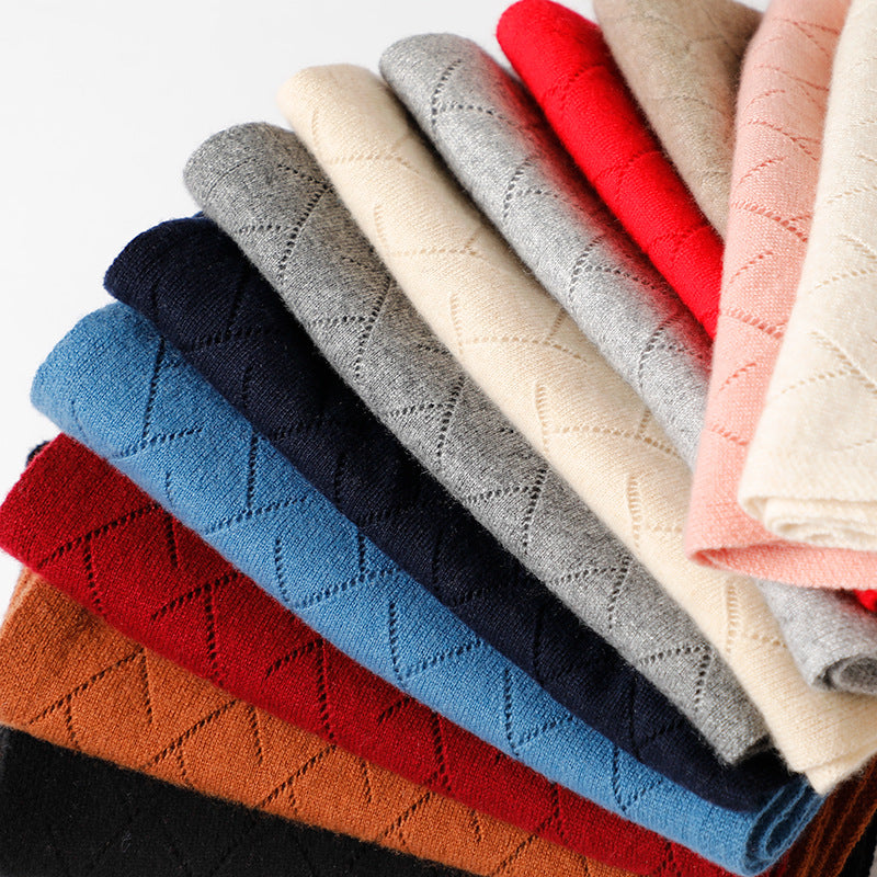 Kurzschal aus Wolle, koreanischer Stil – Bild 6 | LuxeStyle