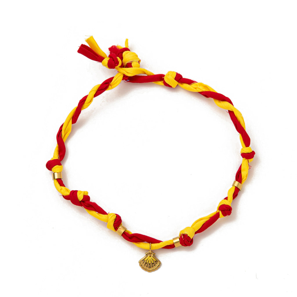 Mehrfarbiges Titanstahl-Herzanhänger-Armband aus Edelstahl