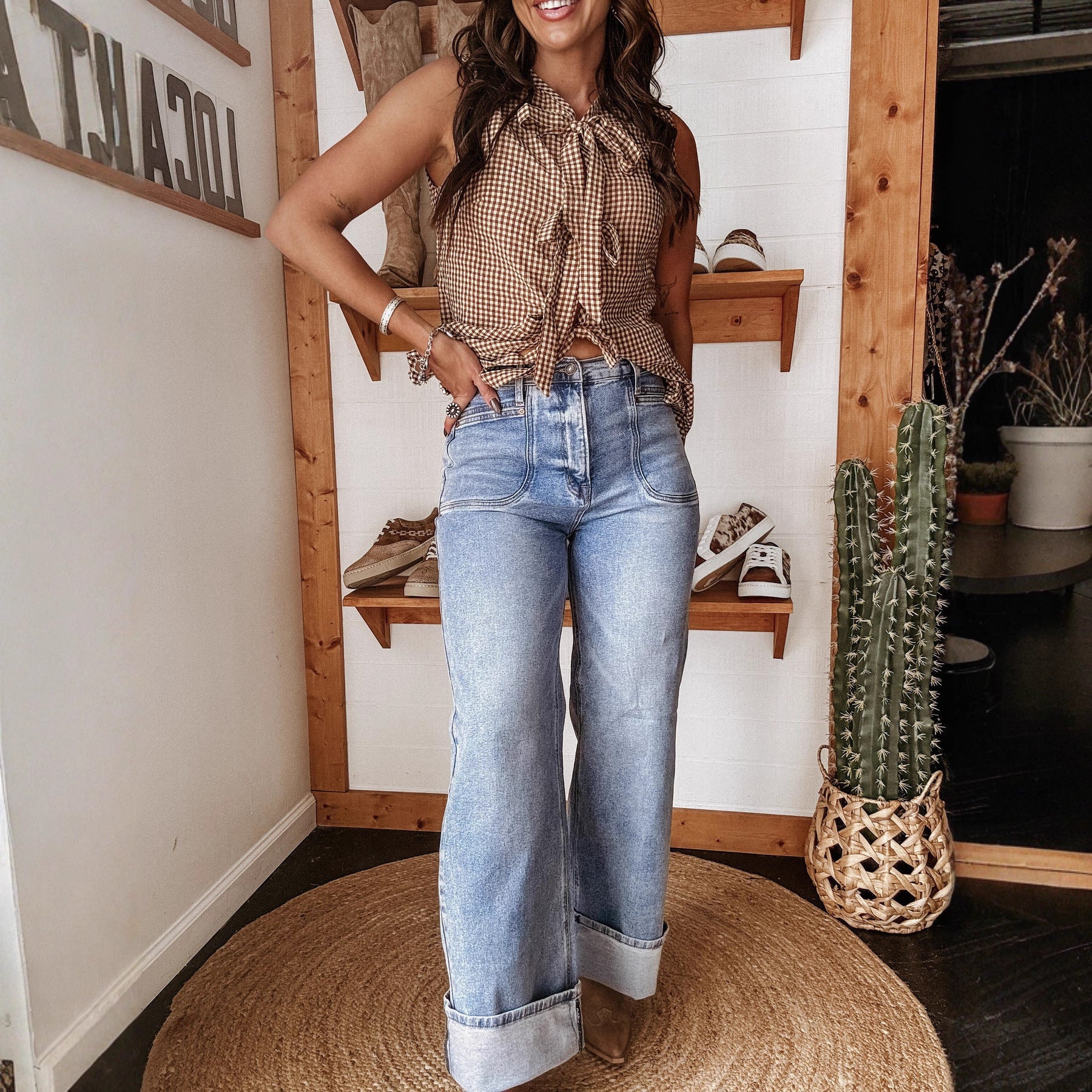 Tägliche Stretch-Gewaschene Jeans