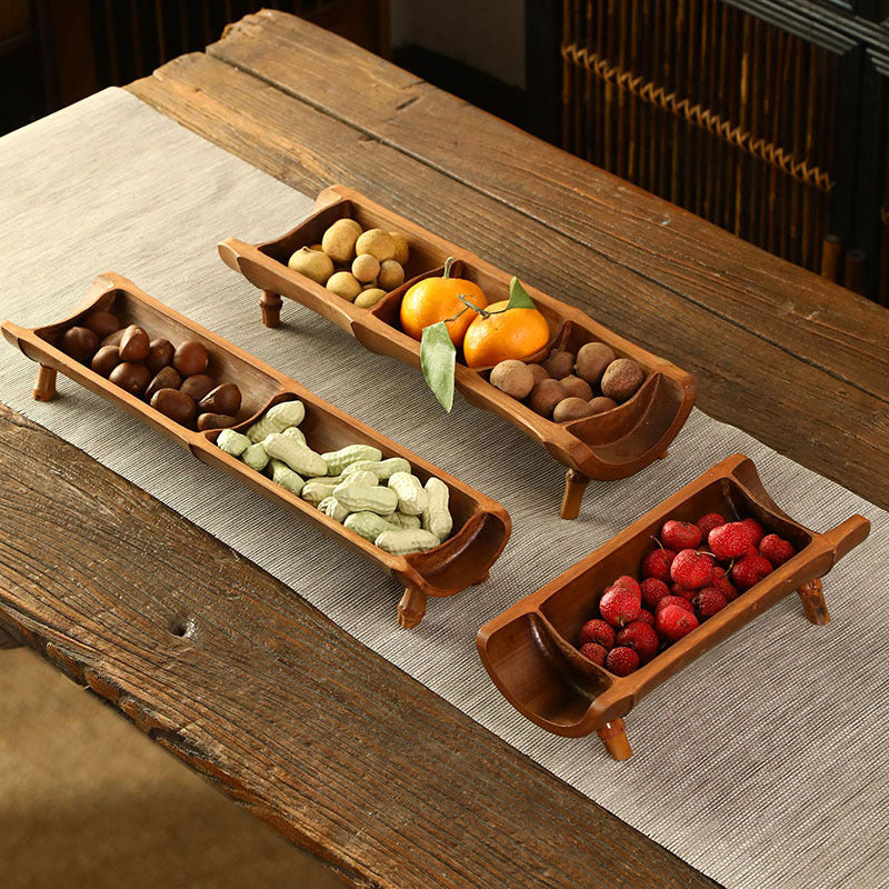 Handgemachte Bambus Etagere
