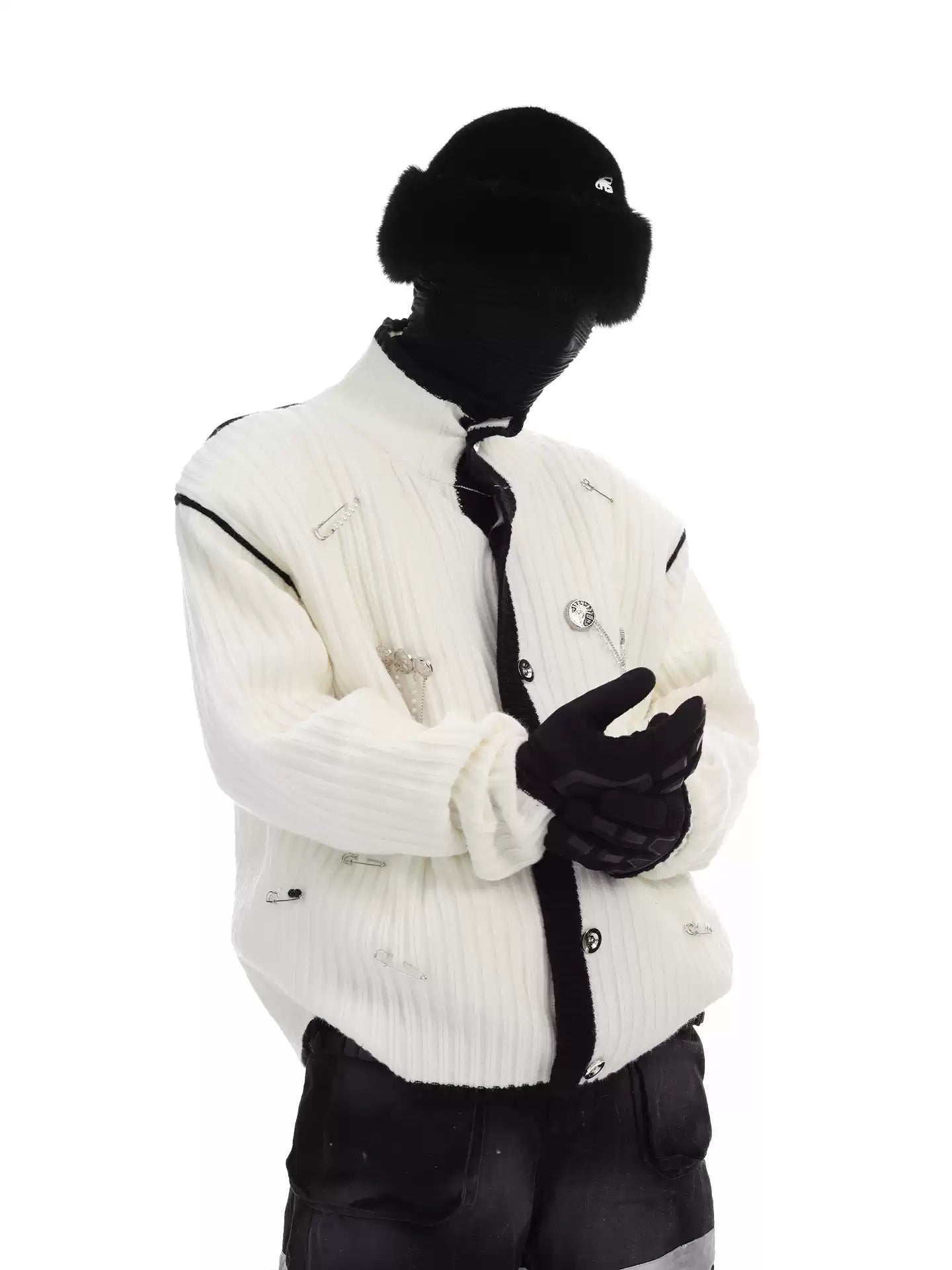 Gegensätzlicher Cardigan