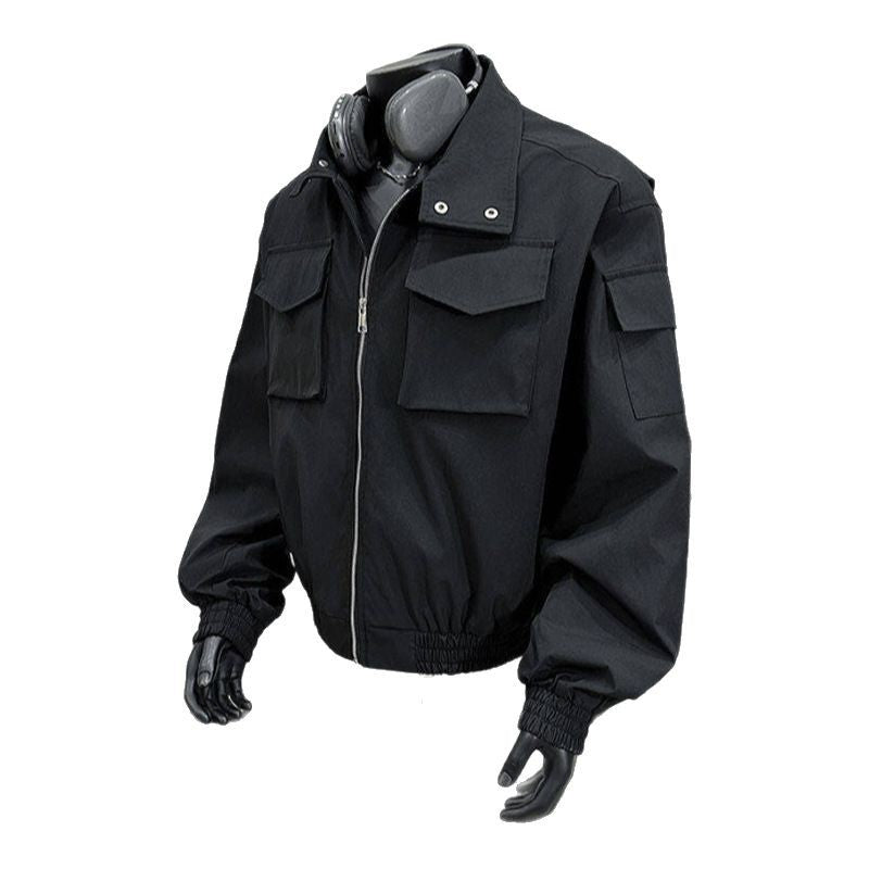 Herren Blouson mit Stehkragen | LuxeStyle