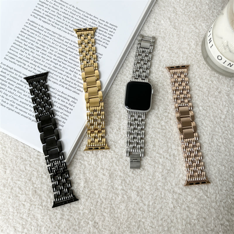 Farbneutrales Edelstahl-Armband für Apple Watch – Bild 7 | LuxeStyle