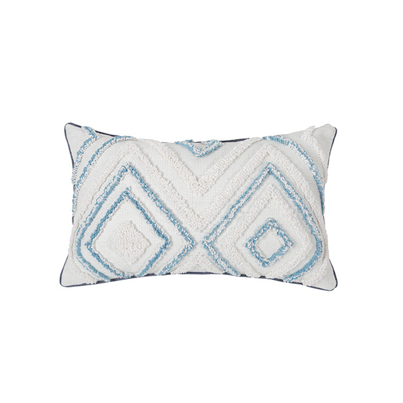 Geometrisches Kissen mit Quasten – Bild 3 | LuxeStyle