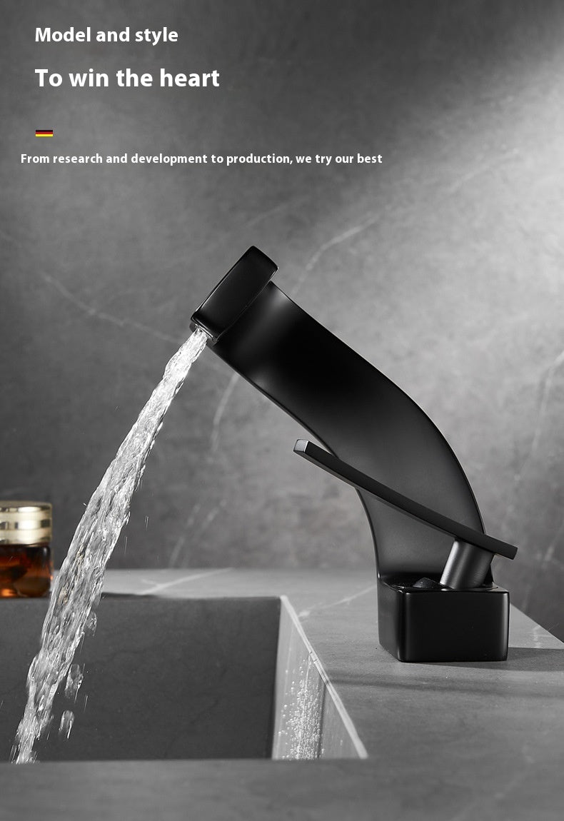 Kupfer Wasserhahn, Gold-Optik