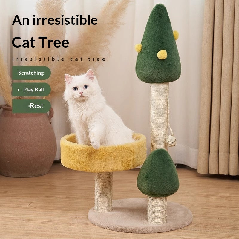 All-in-one Katzenbaum und Katzenbett