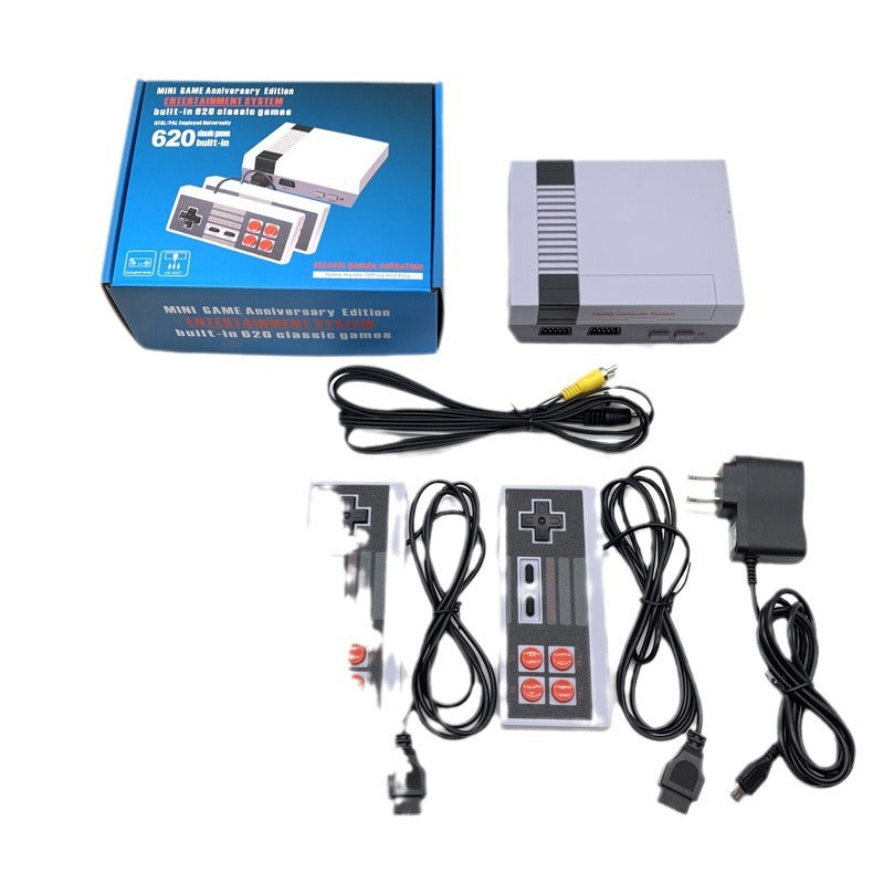 Retro 8-Bit Mini-Konsole mit 620 Spielen