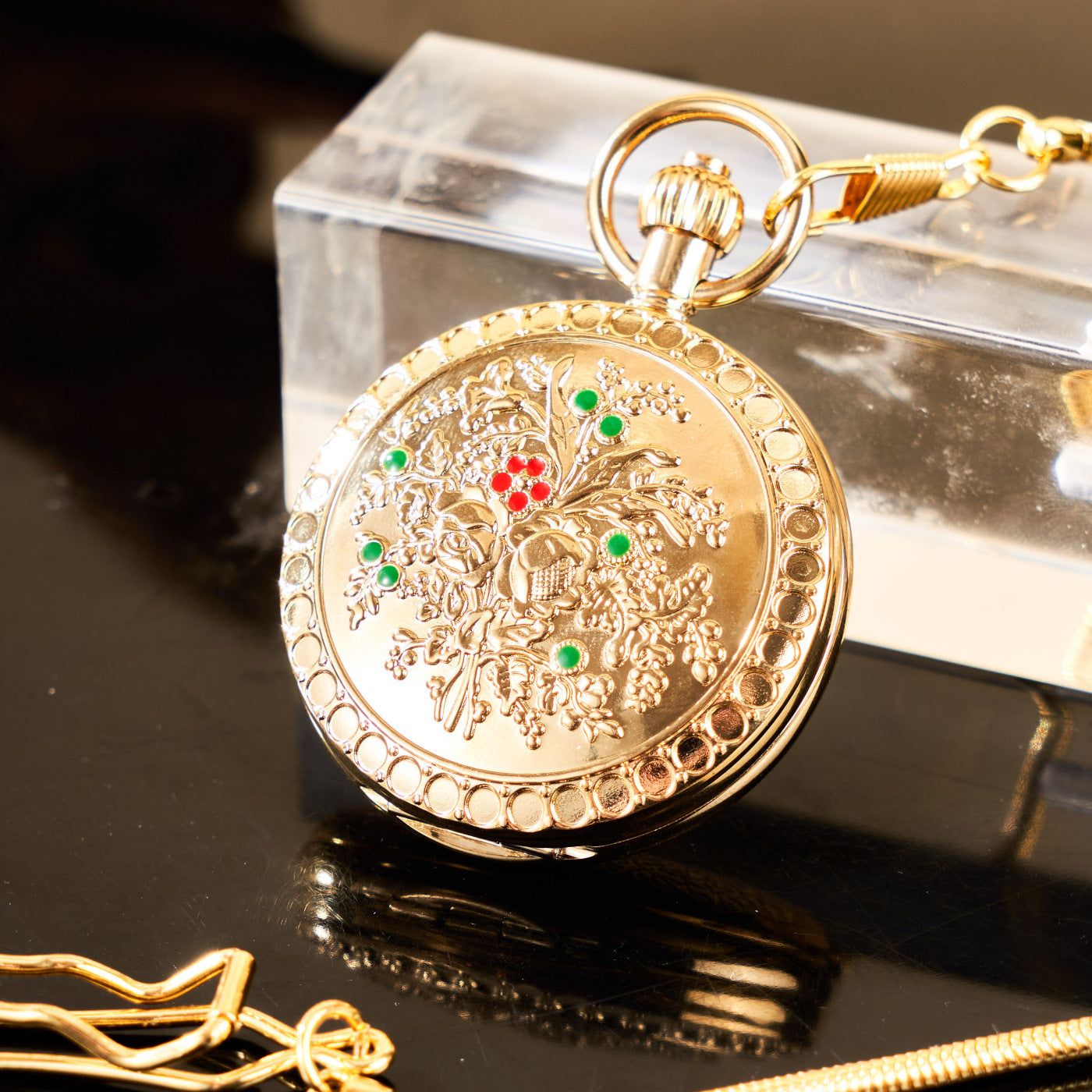 Camellia Taschenuhr, Old Shanghai Stil