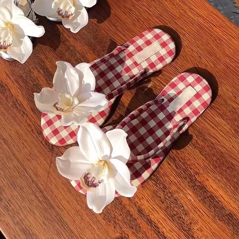 Buchstaben-Bowknot-Sandalen | LuxeStyle