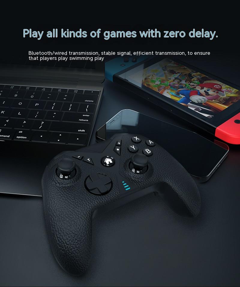 Kabelloser Controller mit Lederoptik