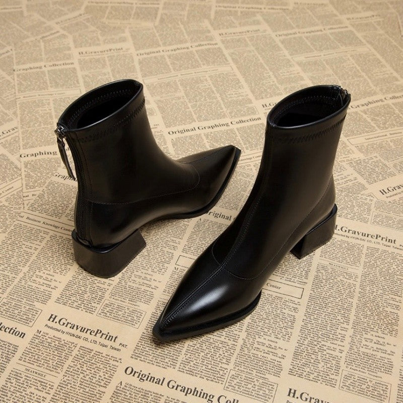 Elegante spitze Stiefeletten