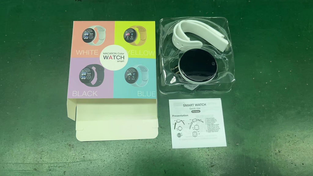 Smartwatch mit Herzfrequenz- und Gesundheitsmanagement