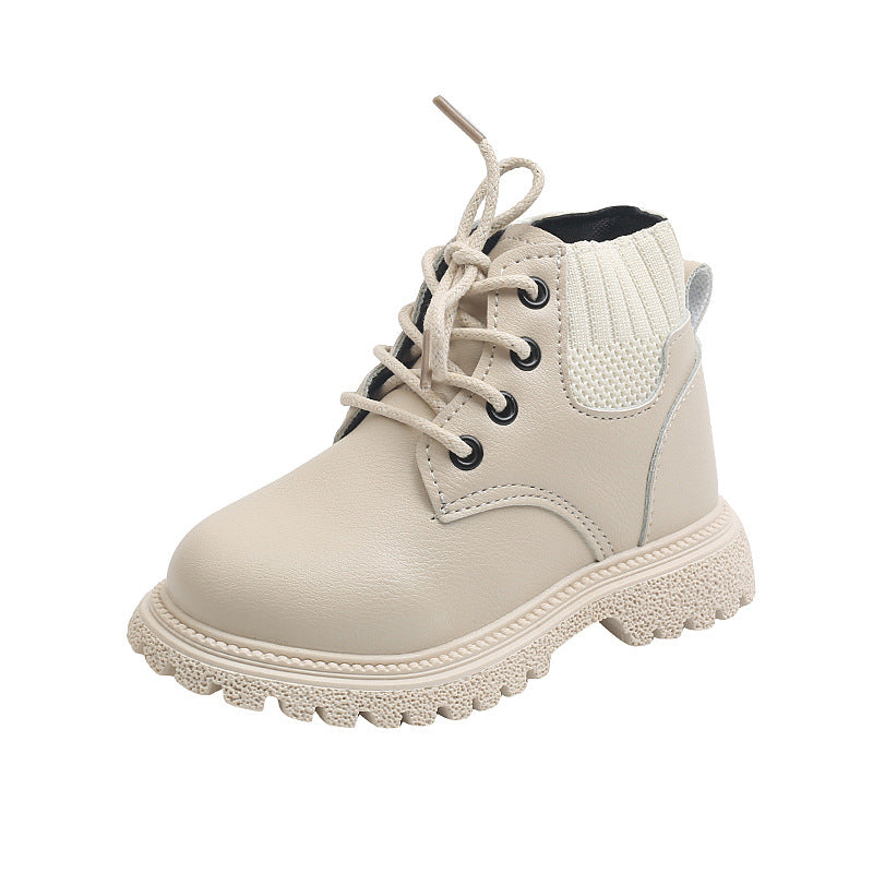 Kinder Martin Boots aus Mikrofaser-Leder – Bild 11 | LuxeStyle