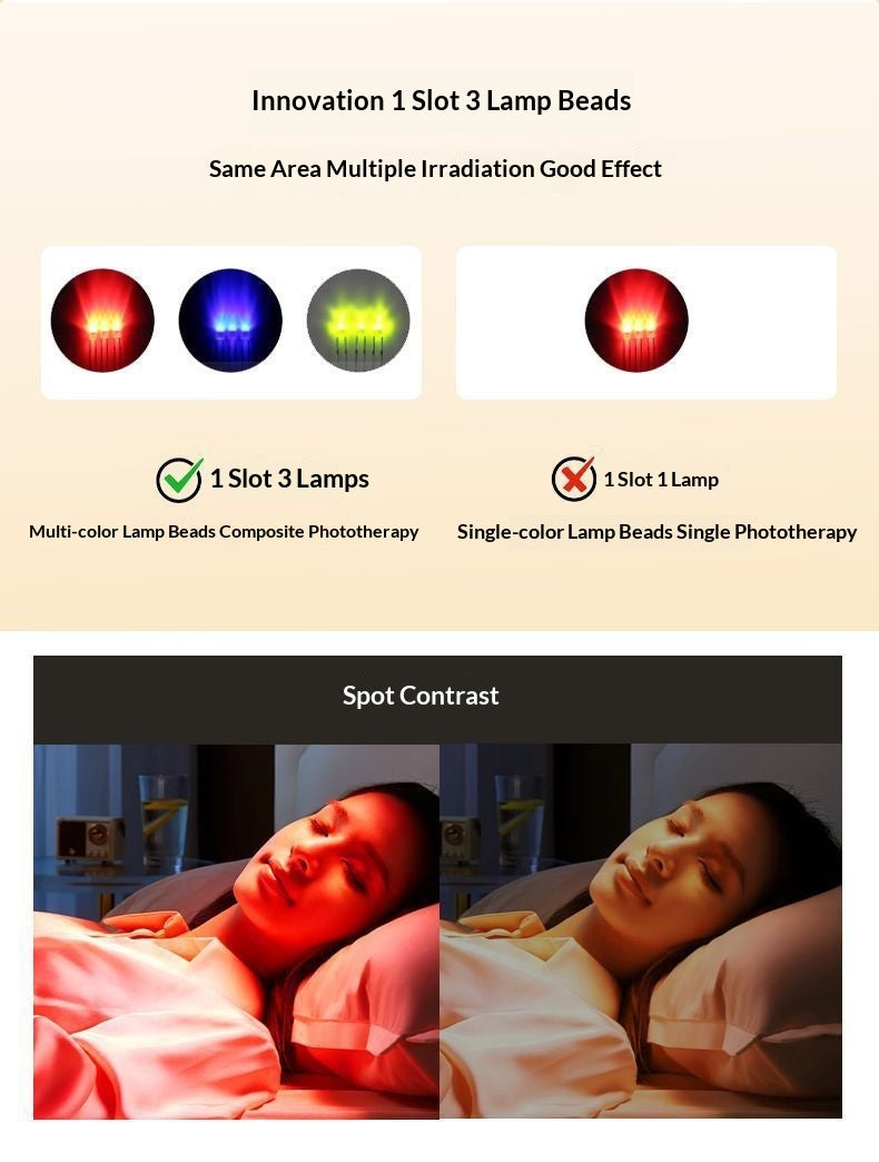 Gesichtsmaske mit Photon-Technologie