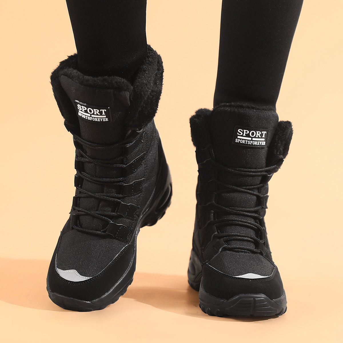 Warme Winterstiefel für Damen