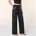 Casual Jeans mit geraden Beinen und schlankmachender Passform