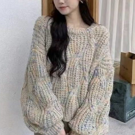 Farbenfrohes Pullover