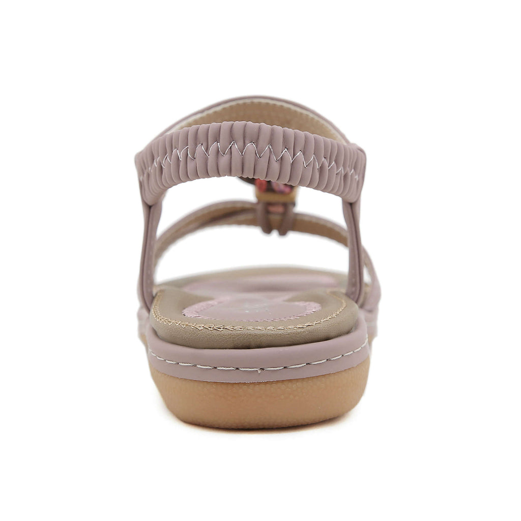 Strand-Sandalen mit Glitzersteinen – Bild 6 | LuxeStyle