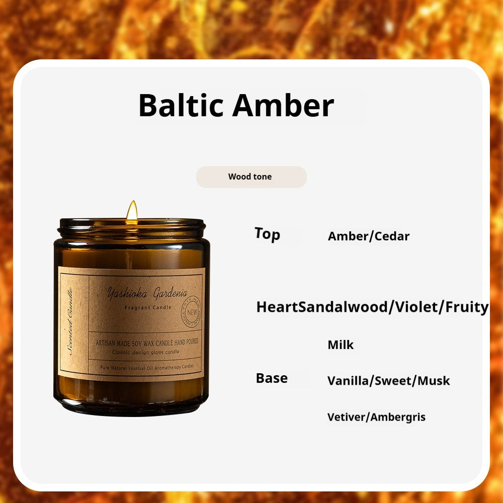 Rauchfreie Sojawachskerze – Geschenk für Aromatherapie