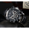 Herren Business Quarzuhr mit Chronograph – Bild 4 | LuxeStyle