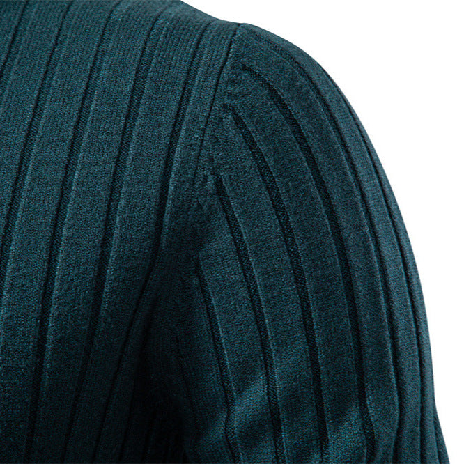 Herren Rollkragenpullover Strickpullover