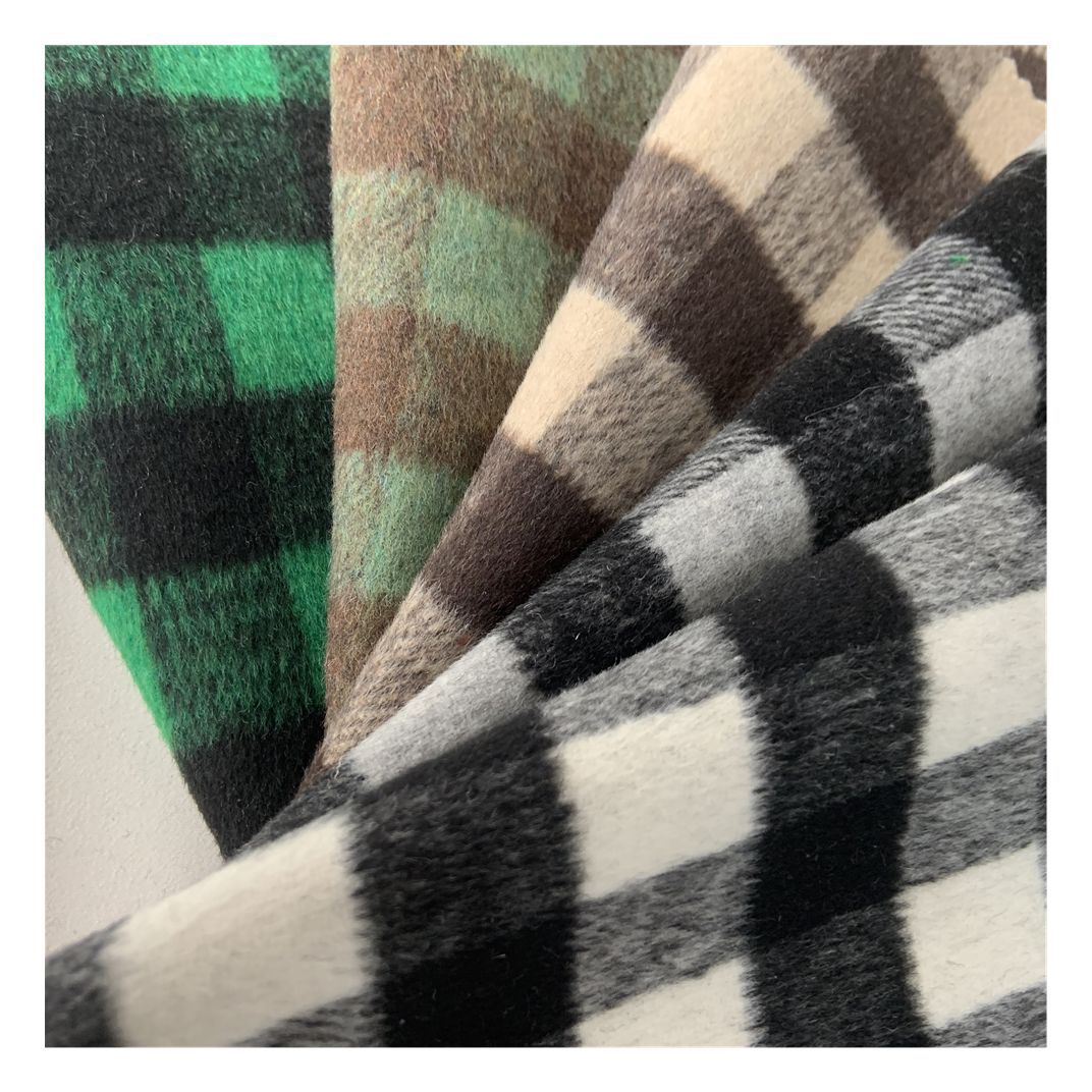 Kaschmir Plaid Stoff Wolle Herbst/Winter – Bild 3 | LuxeStyle