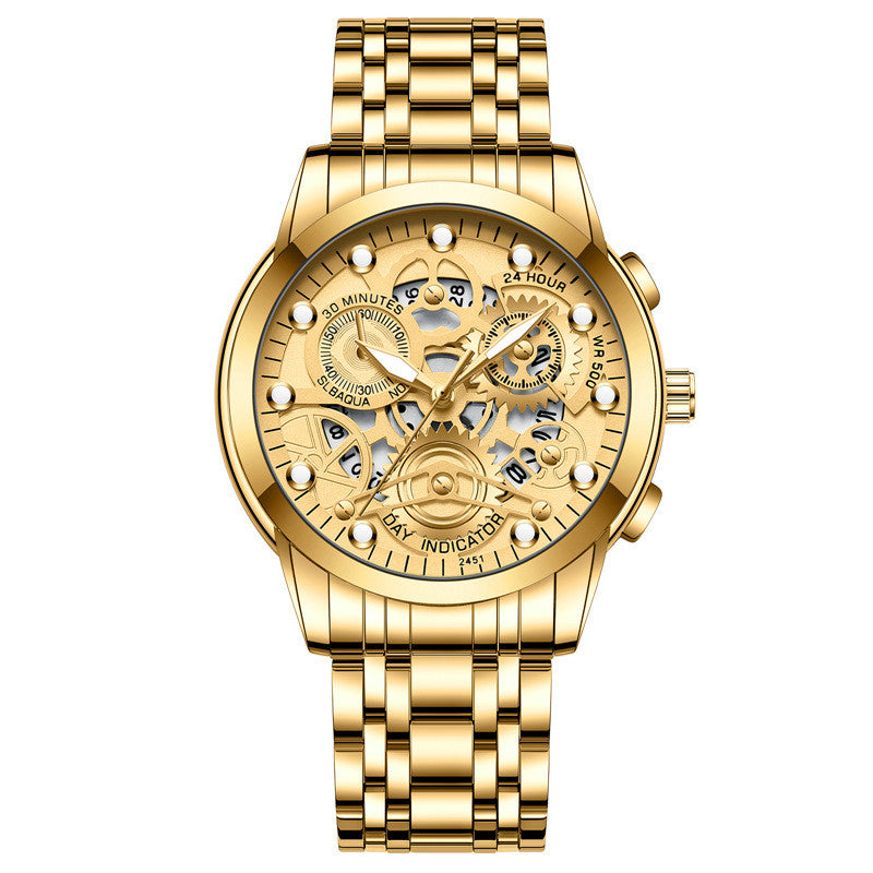 Herren Business-Uhr mit Kalender | LuxeStyle