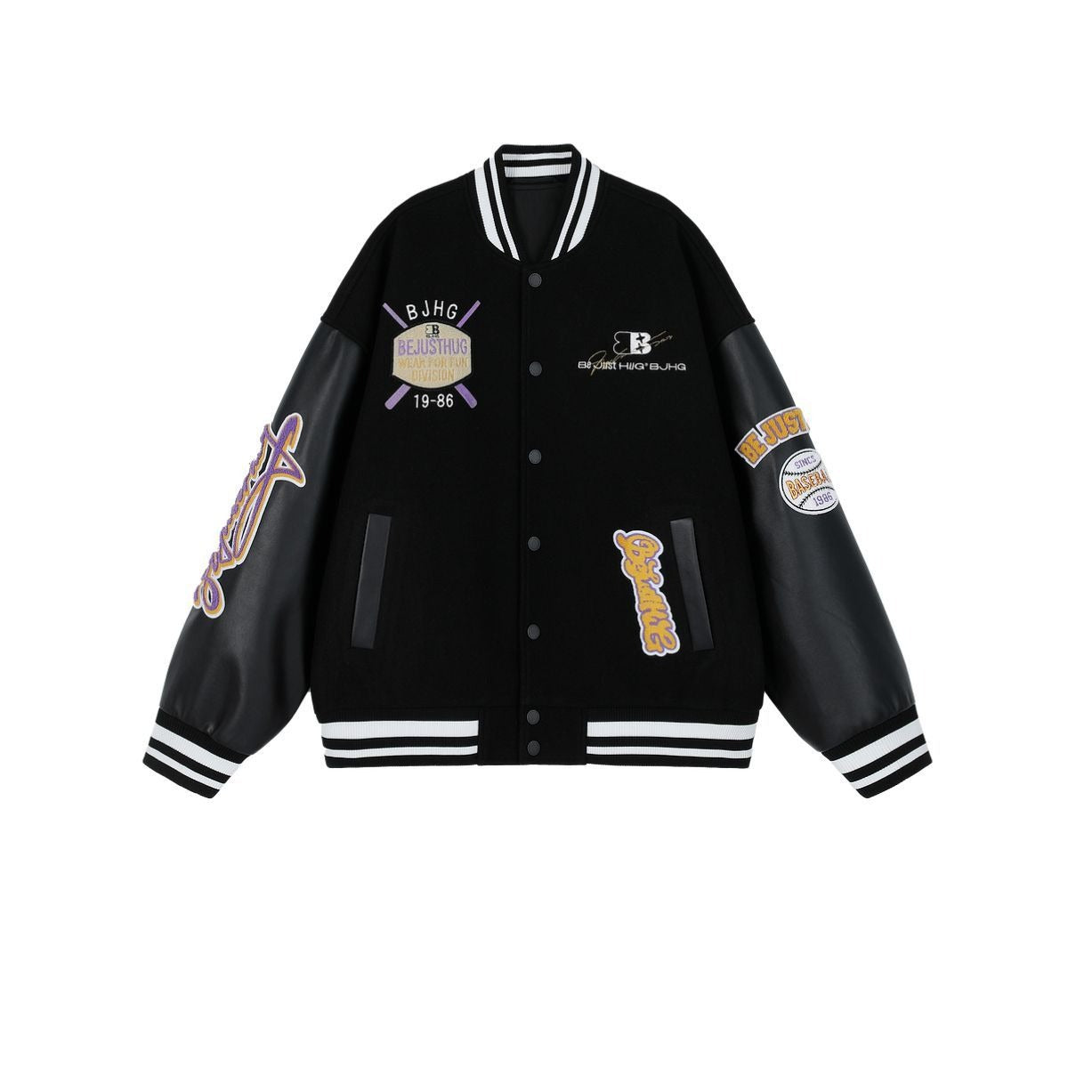 Legere Baseballjacke im Flight-Stil
