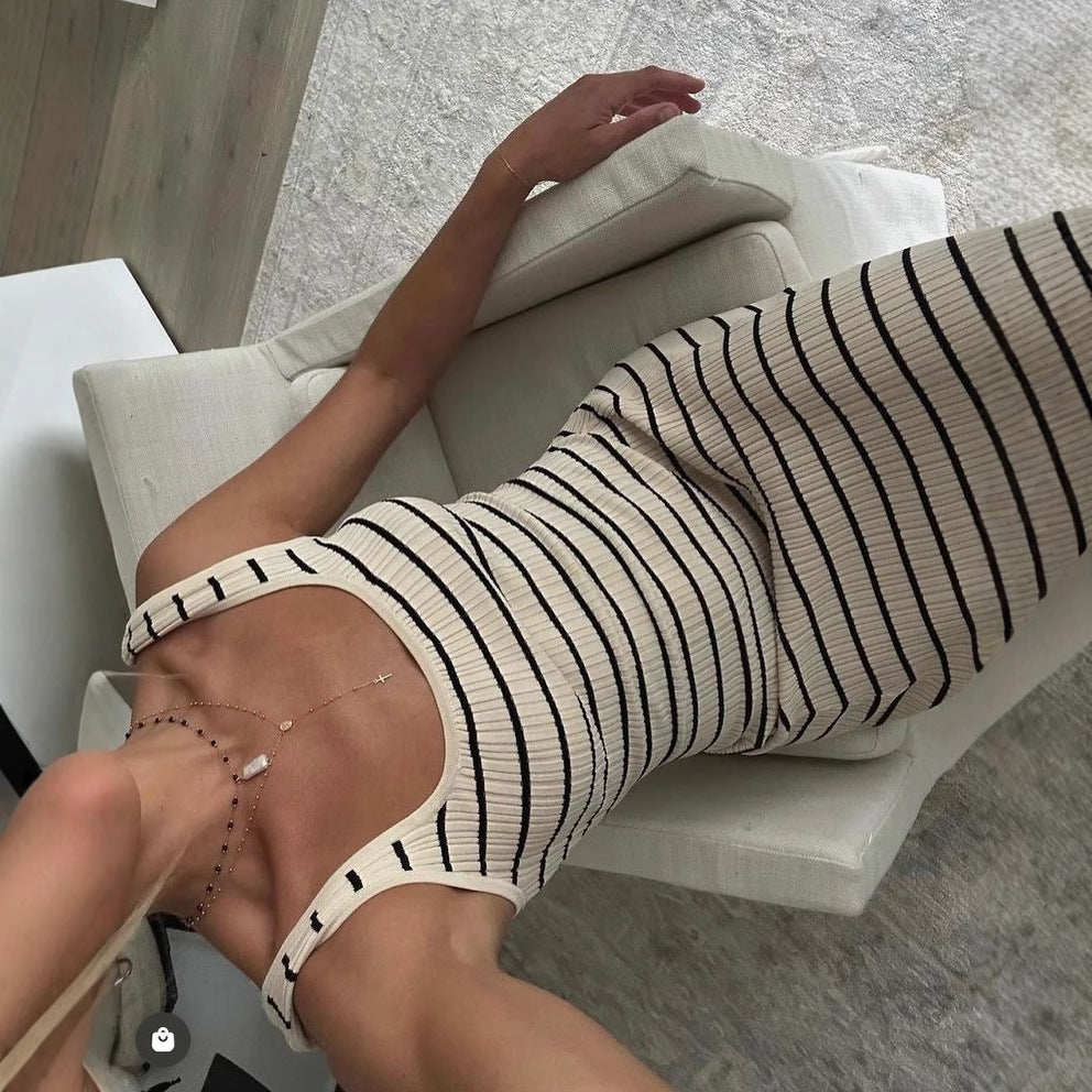 Strassengebänderte Sommerkleid – Bild 5 | LuxeStyle
