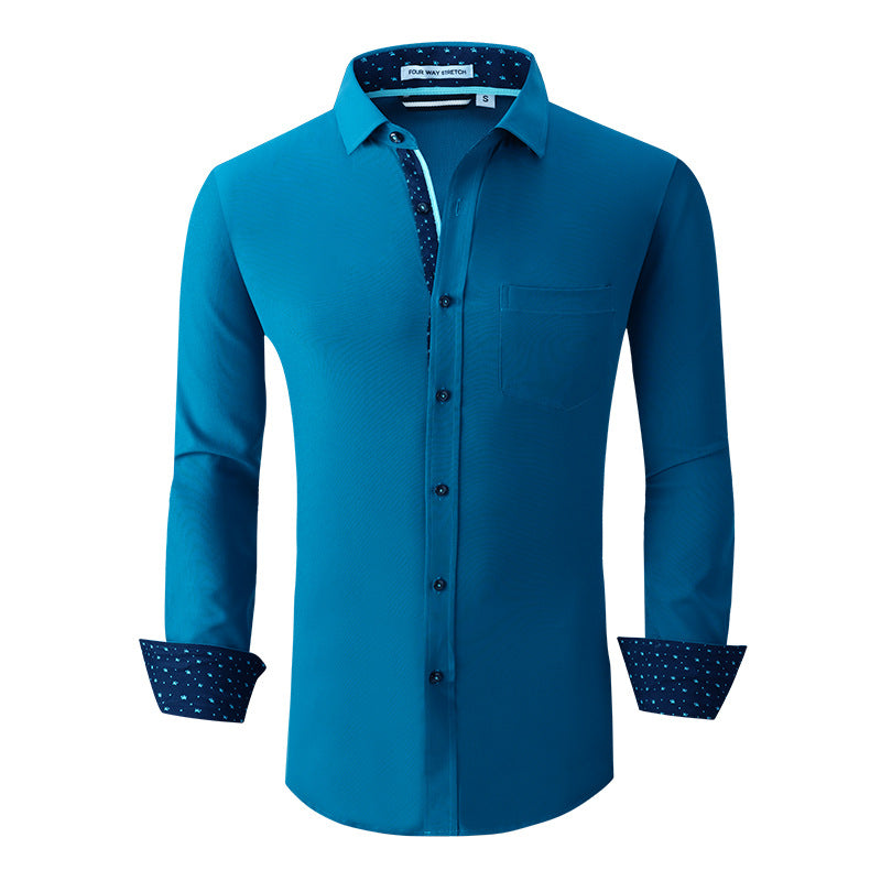 Premium Herrenhemd Langarm Business | LuxeStyle