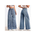 Vintage Loose Straight Jeans mit Perlen