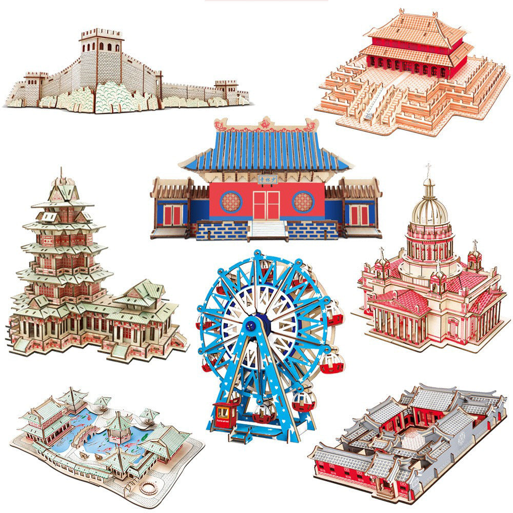 3D Puzzle Bausteine für Kinder – Bild 9 | LuxeStyle