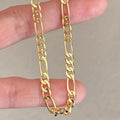 Figaro-Kette 5mm · Herren PVD Gold/Silber – LuxeStyle Schweiz
