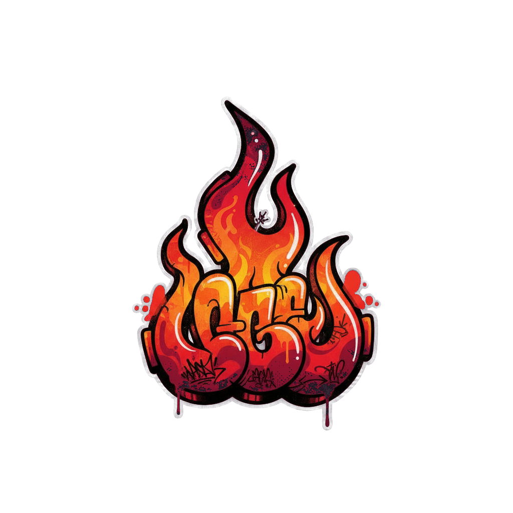 Sticker «Flame»