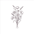 Sticker «Floral»