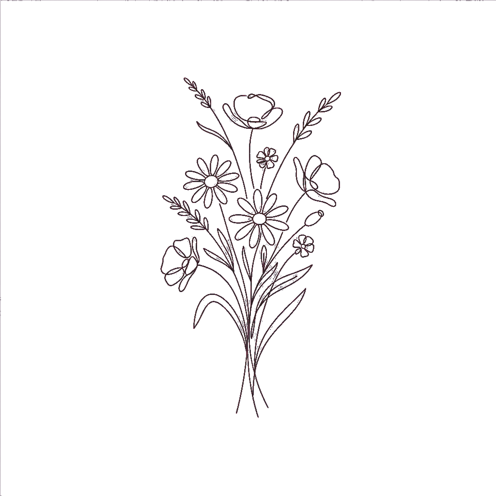 Sticker «Floral»
