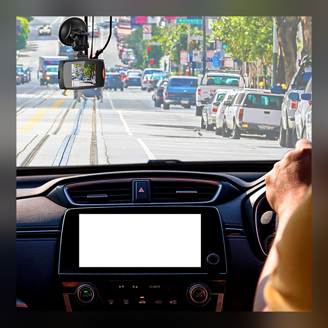 LuxeStyle-Edit · Full-HD Dashcam 1080P – Auto-Kamera, 90° Weitwinkel, Nachtsicht & Loop