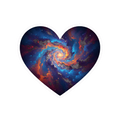 Sticker «Galaxy Heart»