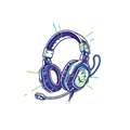 Sticker «Gamer Headset»