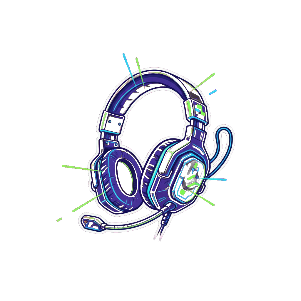 Sticker «Gamer Headset»