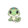 Sticker «Gecko»