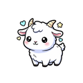 Sticker «Goat»