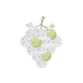 Sticker «Grapes»