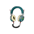 Sticker «Headphones»