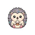 Sticker «Hedgehog»