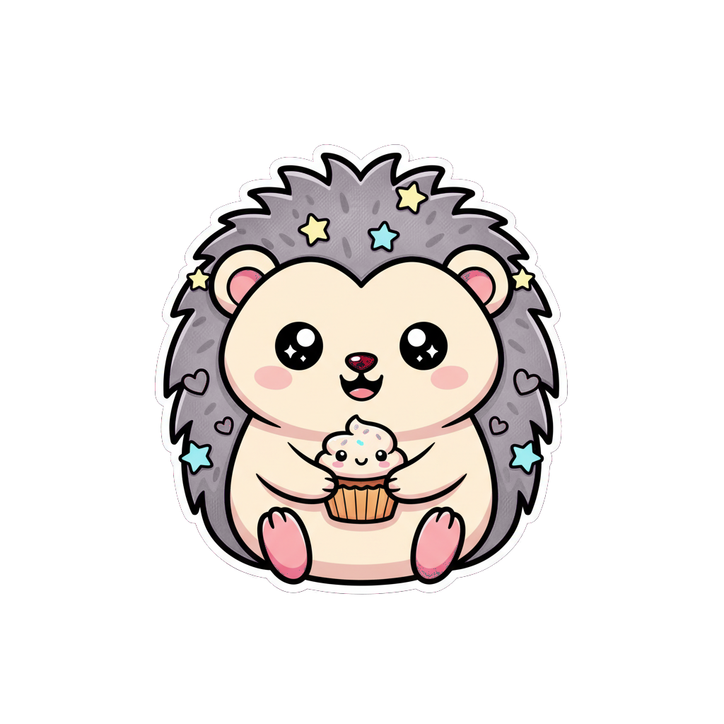 Sticker «Hedgehog»
