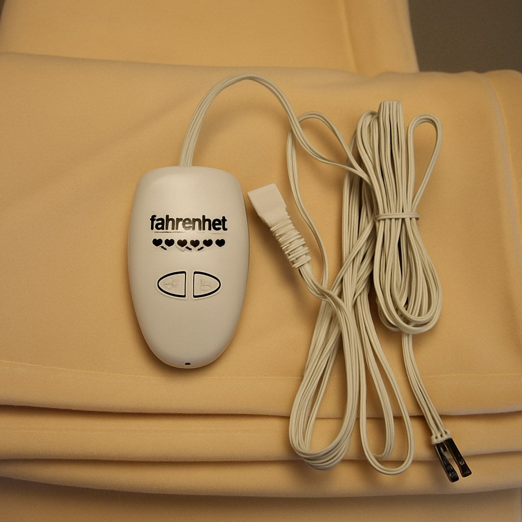USB Heizdecke · Plush-Fleece mit USB-Controller · LuxeStyle CH